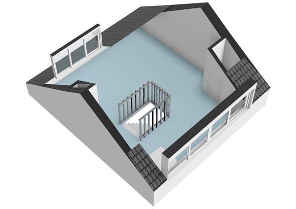 Floorplan - Soembastraat 65, 2315 BS Leiden